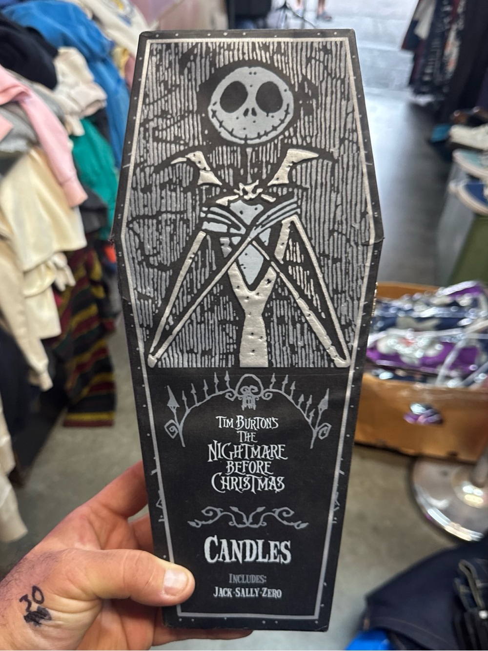 Disney Exclusive Tim Burton’s The Nightmare Before Christmas 12" Candles 2004